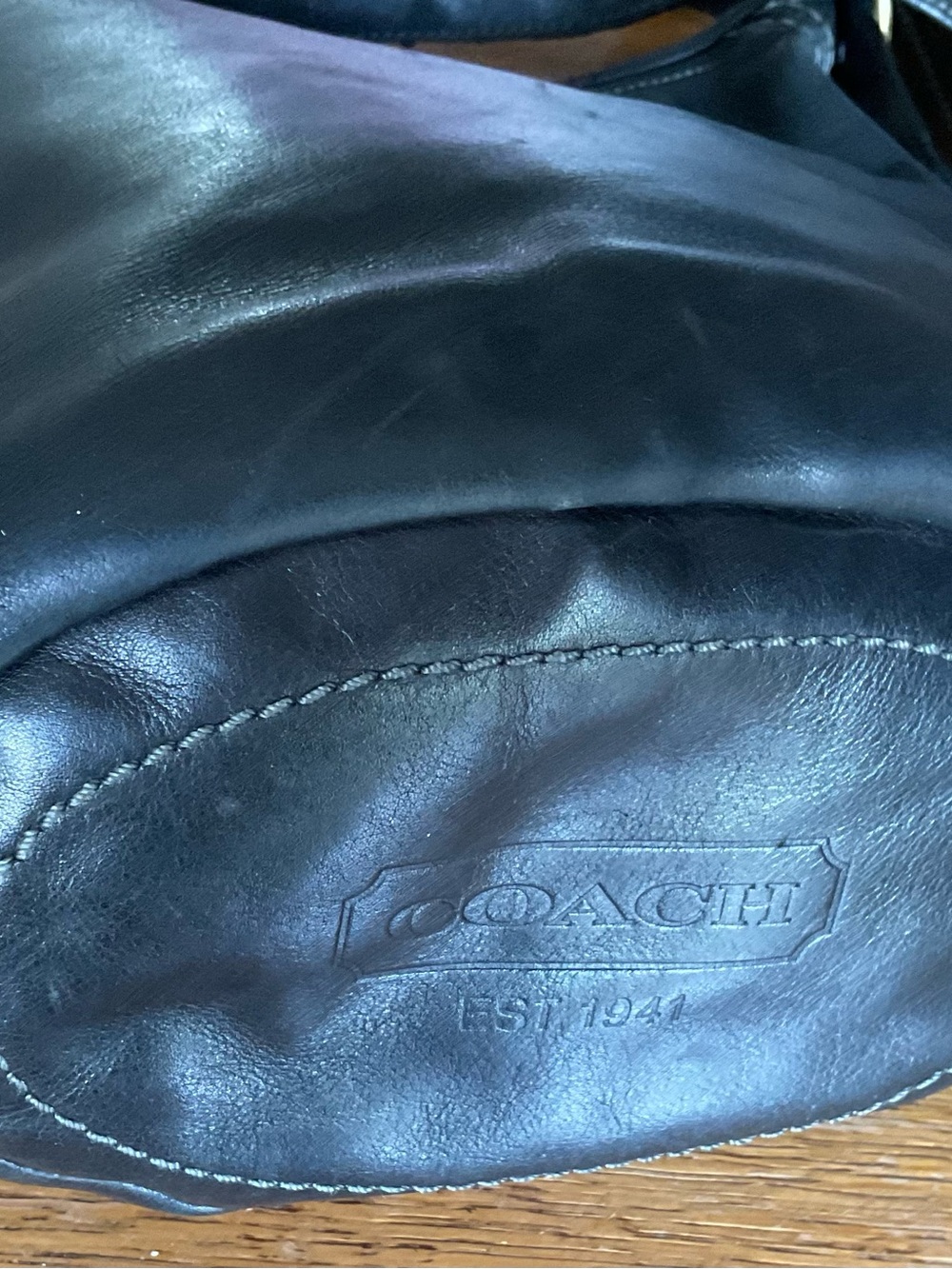 Coach Bleecker Tattersall Shoulder Bag, Style #11422 - Picture 5 of 9
